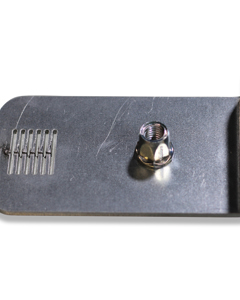 Feed level slide f/connection to feed trough MaleChain